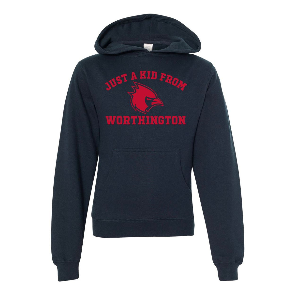Just A Kid From Worthington Youth Hoodie